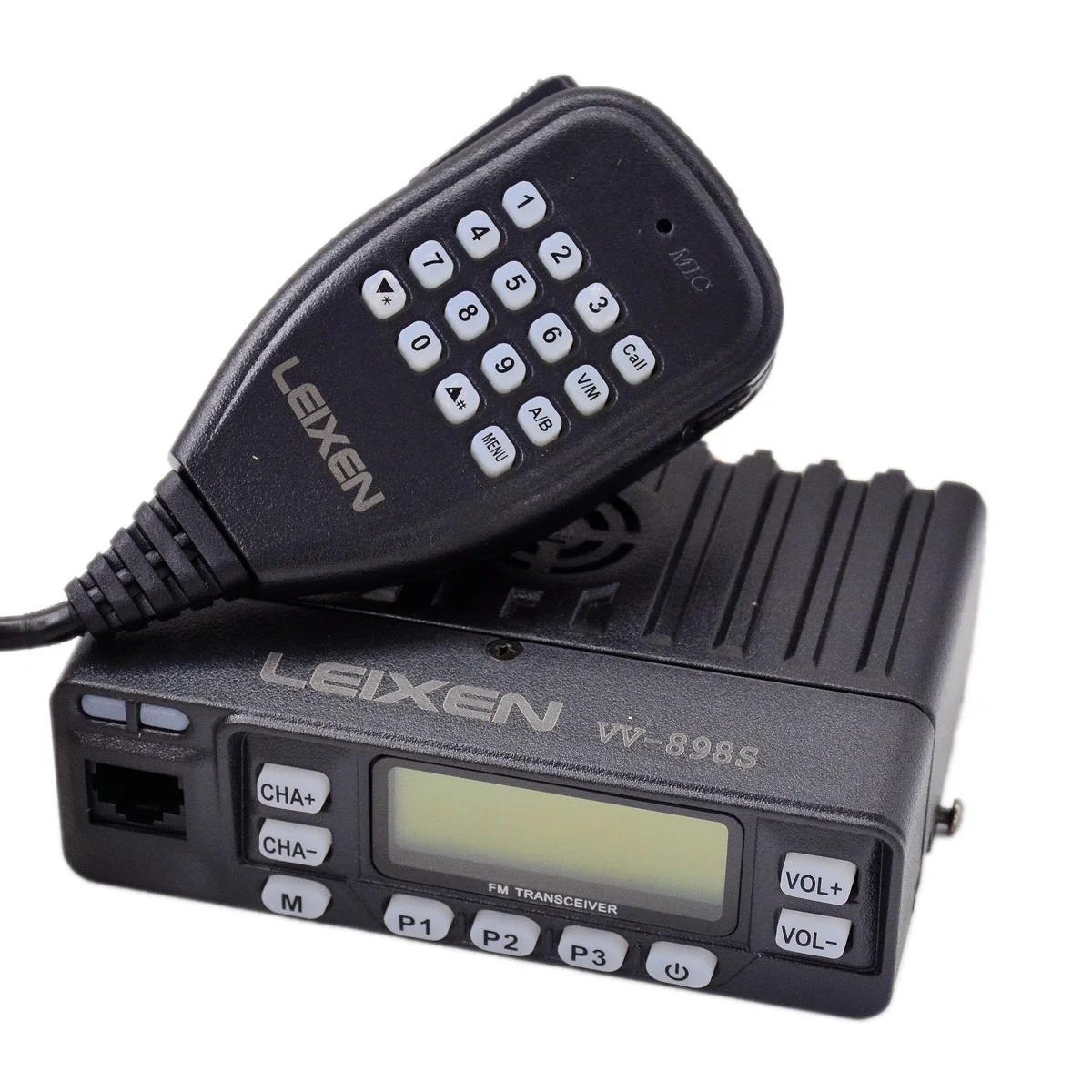 LEIXEN 모바일 라디오 듀얼 밴드 VHF UHF 25W 미니 무선 통신, 여행 캠핑 운전 울트라 컴팩트 인터콤, VV898S 