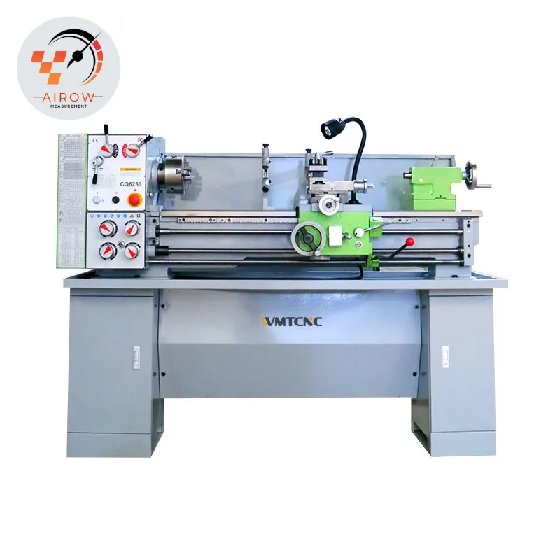 Airow Industrial Machines Price of Mechanical Lathe Machine CQ6230 Parallel Lathe for Metal Bench Lathe with CE