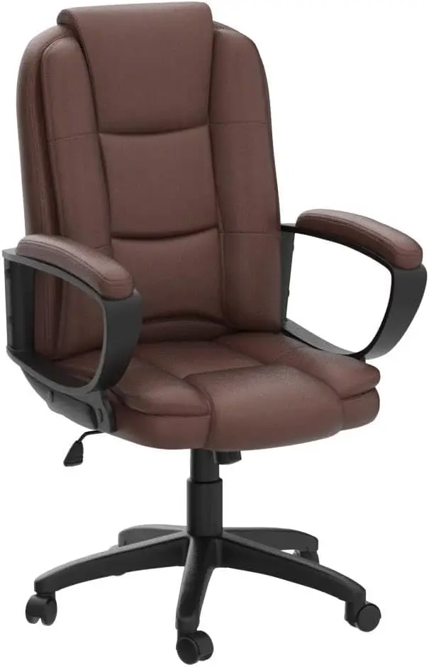 Home Office Desk Chair,400LBS Big and Tall Managerial Executive Chair,High Back Computer Chair with Cushions Armrest,Heig