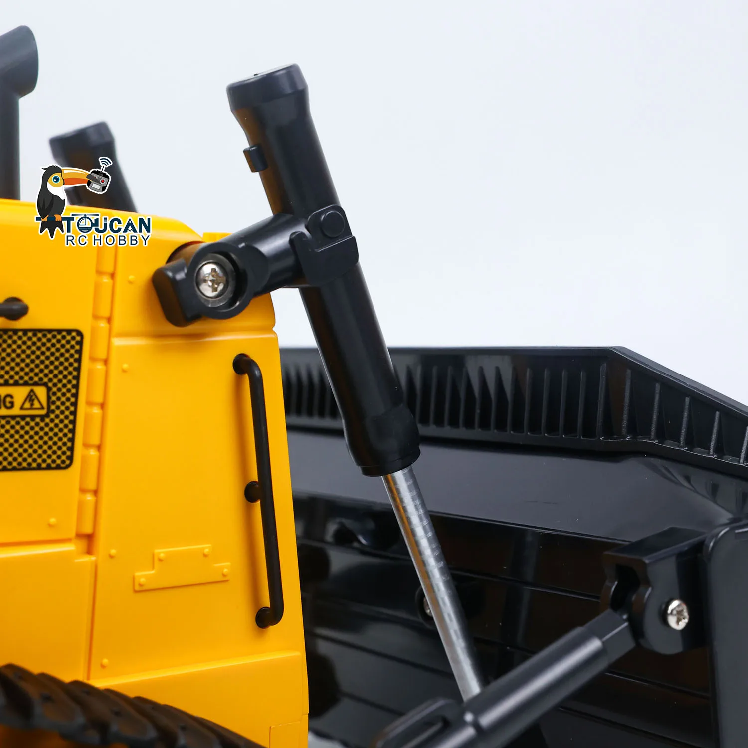 RC Bulldozer HUINA 1554 1/16 Elektrischer Ferngesteuerter Bulldozer RTR Metall-Ripper Lichteffekt Batteriebetriebenes Fertigmodell Geschenke – Detail 16