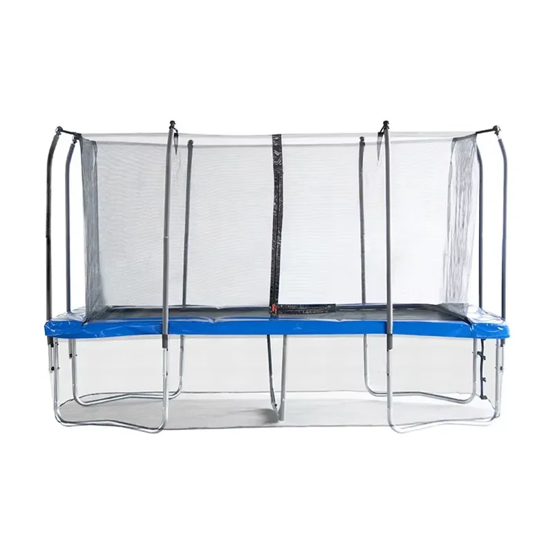 High Specification 15ft Big Jumping Bungee Trampolin Rectangle Garden Kids Adults Family Sports Large Steel Trampoline High