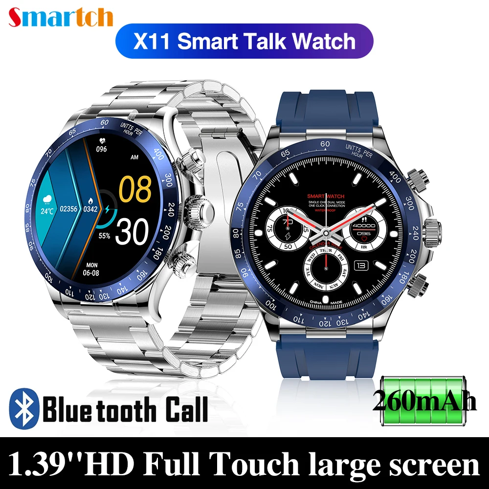 Blue Tooth Call Smart Watch Men Women Health Monitor Body Temperature AI Voice Fitness Smartwatch Waterproof Sport Sleep Weather