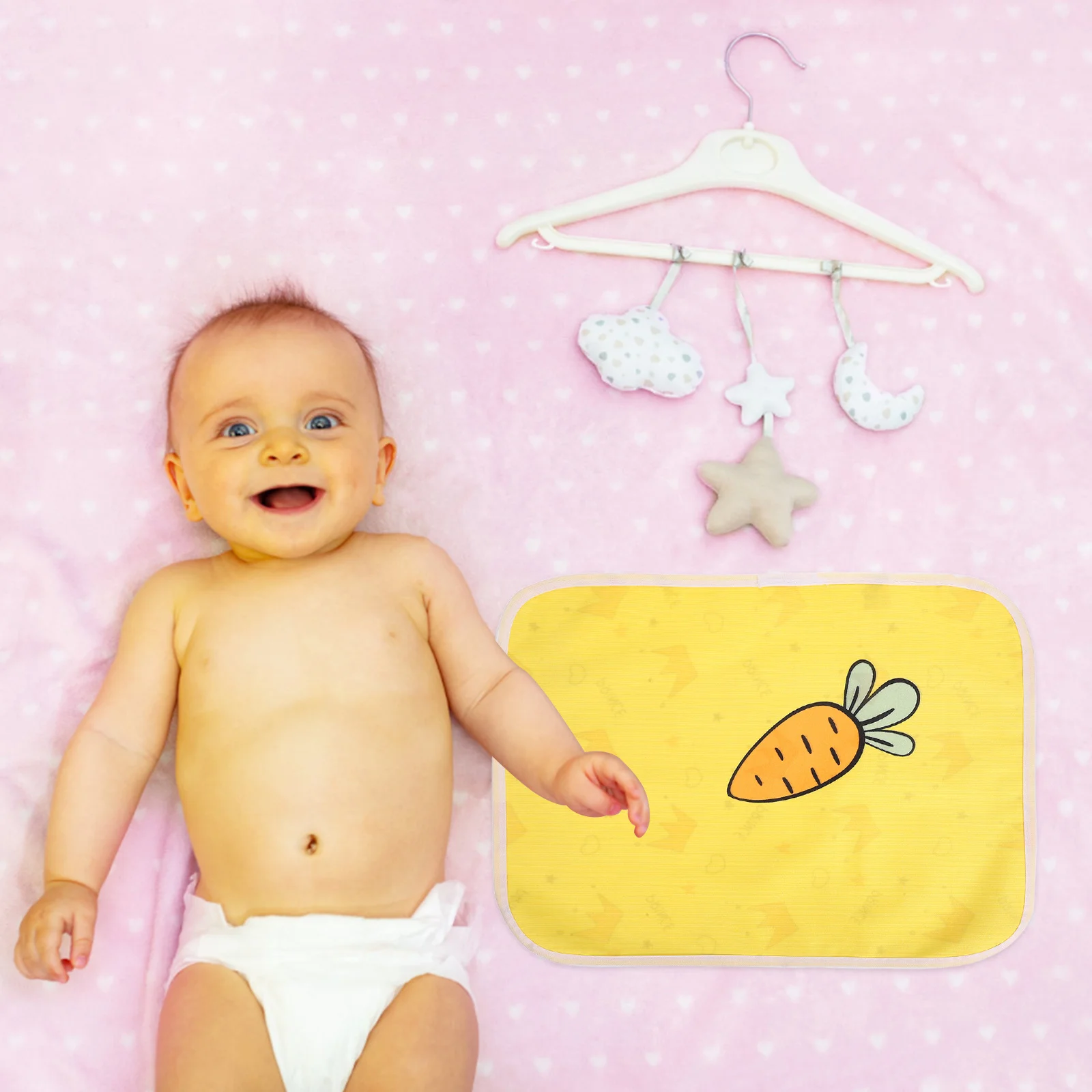 

44X34Cm Waterproof Diaper Changing Pad Reusable For Kids Babies Washable Bed Protector Overnight Protection Bedwetting Pads