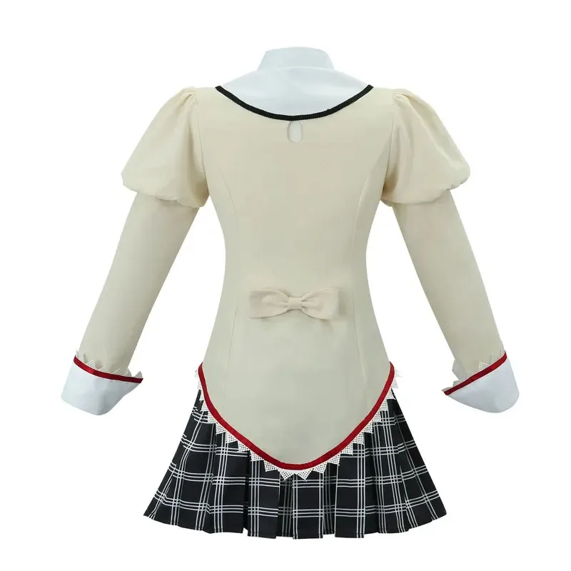 

ABC123Kaname Akemi Homura Cosplay Costume School Uniform Puella Magi Madoka Magica Adult Anime Halloween Rolx;3,f'6,h.7;j