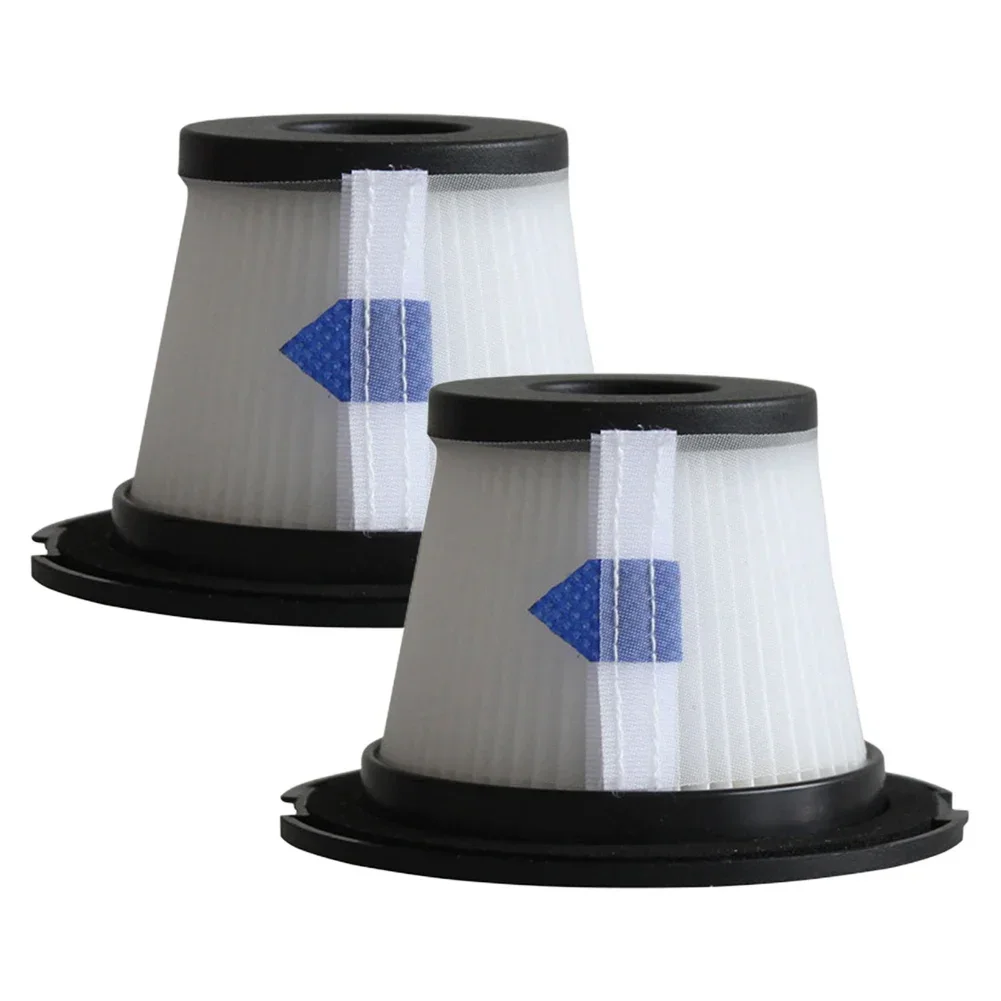 Vacuum Cleaner Filters Plastic Replacement White + Black 10033762/10033763 2 Pcs 9*5.6cm Accessories Easy To Install