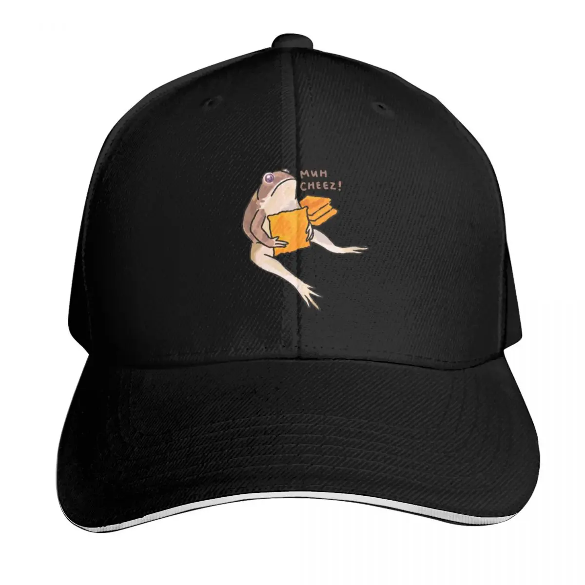Cheez it frog Baseball Cap Low Profile Unstructured Unisex for Men Women Outdoor Golf Running Hiking