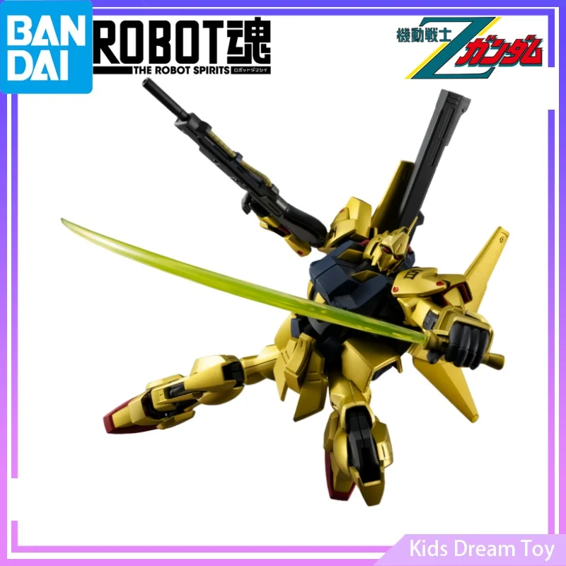 بانداي InStock الأصلي روبوت الأرواح جاندام أنيمي MSN-00100 HYAKU-SHIKI Ver.A.N.I.M.E ألعاب شخصيات الحركة نموذج قابل للجمع