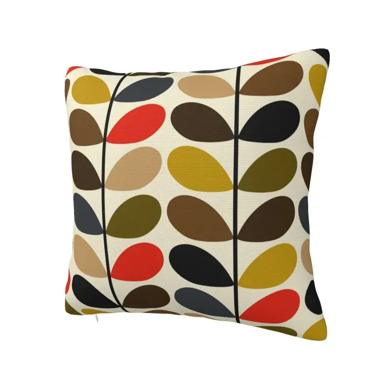 Nordic Orla Kiely Abstract Multi Stem Cushion Cover Soft Mid Century Scandinavian Geometric Pillow Case