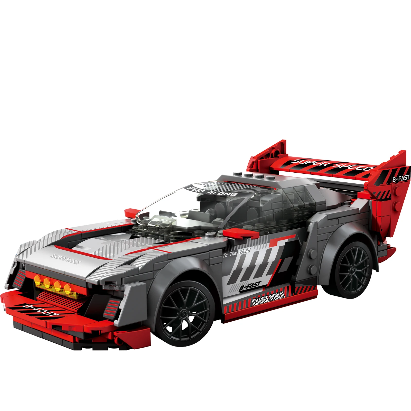 STEM Educational 1:20 Scale RC Racing Car Building Blocks Toy for Kids DIY Model Assembly