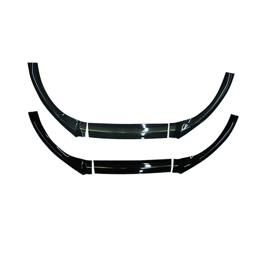 For Ford Focus RS ST Front Bumper Lip ABS Gloss Black Body Kit Spoiler Splitter Car Accessories 2015 2016 2017 2018