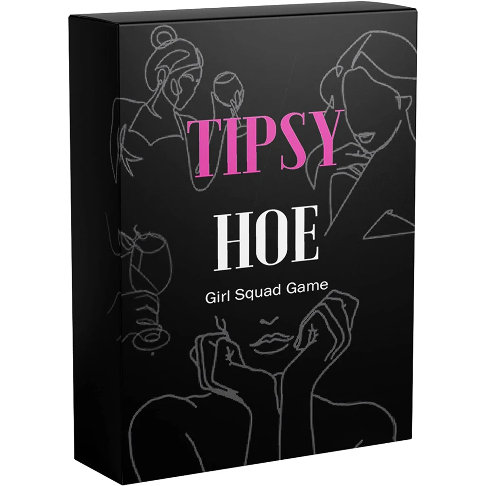 Tipsyhoe Night Game Ladies Night Game per feste di addio al nubilato e addio al nubilato gioco giochi per bere Tipsy Hoe