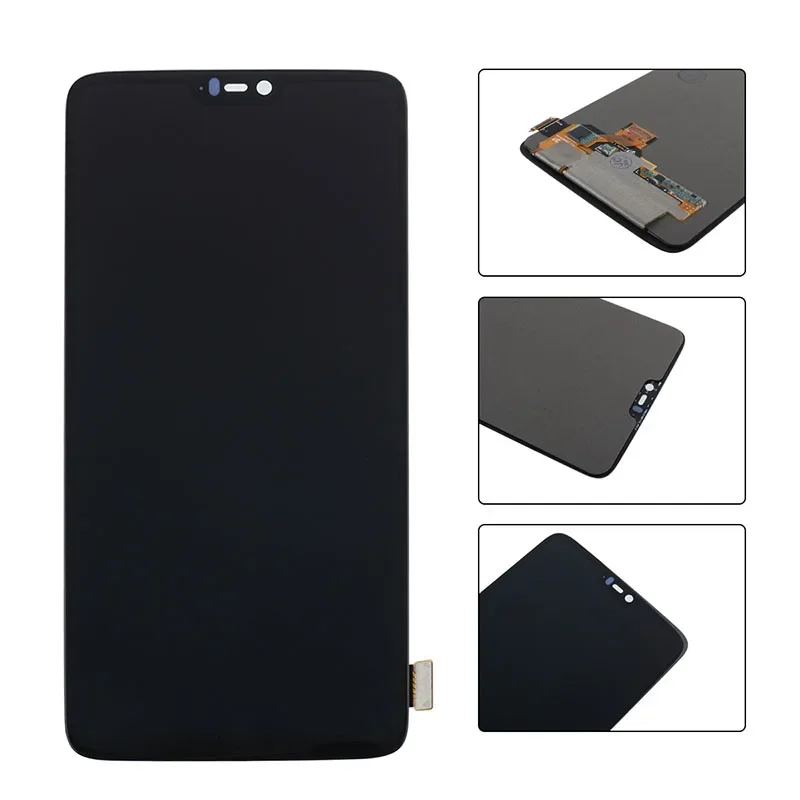 For Oneplus 6 LCD Display Touch Screen Digitizer Assembly OLED For One Plus 6 1+6 LCD Replacement Parts