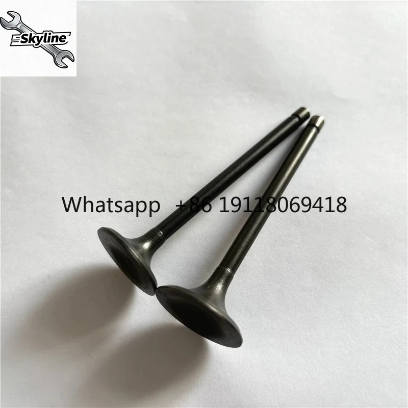 motorcycle XL250S engine valve include inlet outlet valve stem (intake exhaust engine valve) for  250cc XL 250 1980 parts