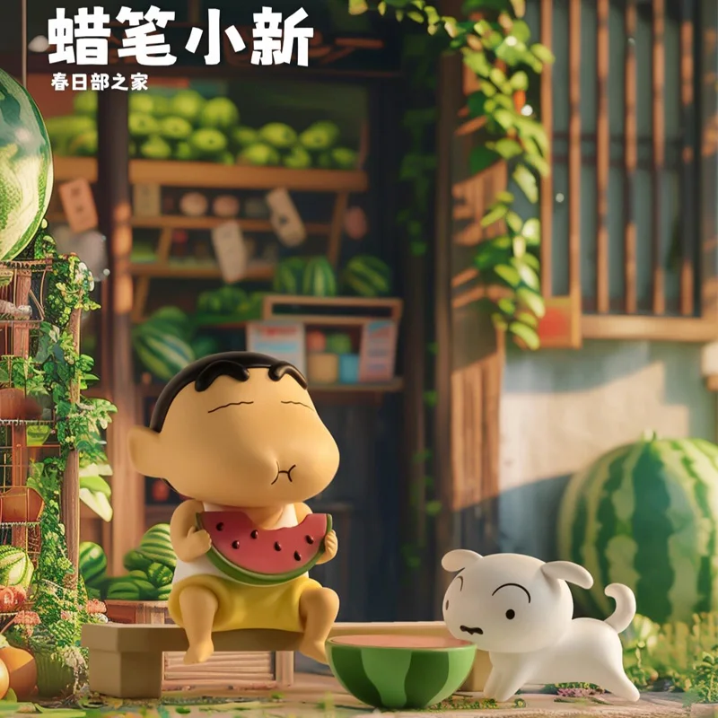 

52 игрушки карандаш Шин Чан Харухибу домашняя серия модная игра слепая коробка милые настольные аксессуары Kawaii игрушка ручной работы подарок-сюрприз