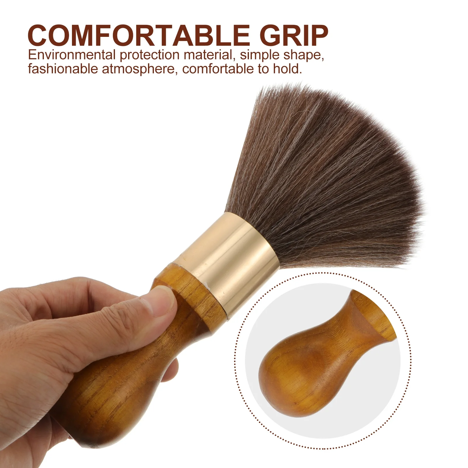 فرشاة تنظيف مسجل الفينيل مع مزيل الغبار بمقبض خشبي لأداة تنظيف خرطوشة ألبوم القرص الدوار #1