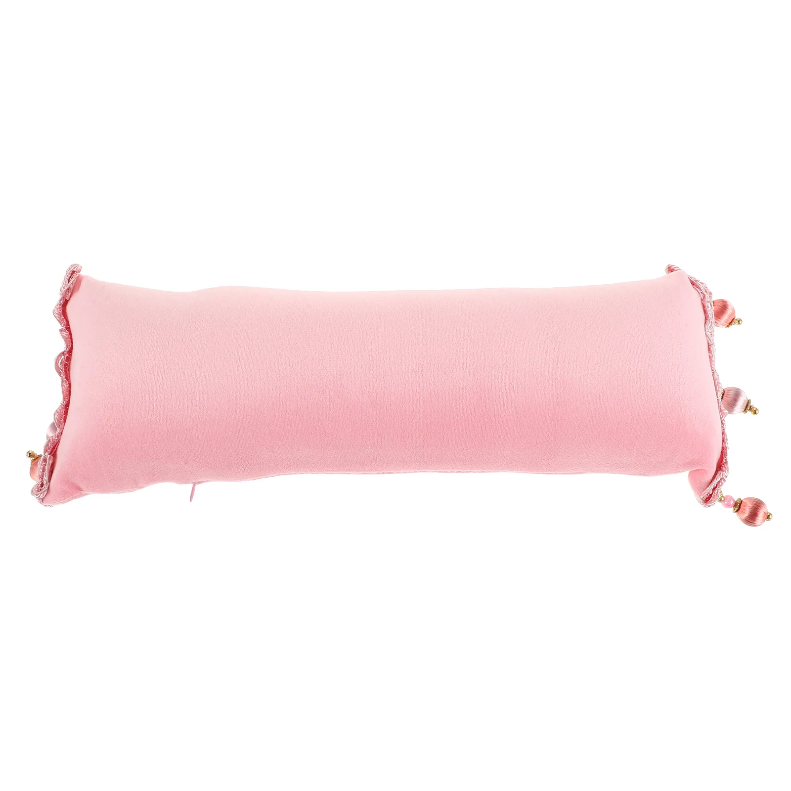 Travesseiro de descanso de mão para unhas com design elegante com borla, capa removível, esponja macia, descanso de braço confortável para manicure e tecnologia de unhas