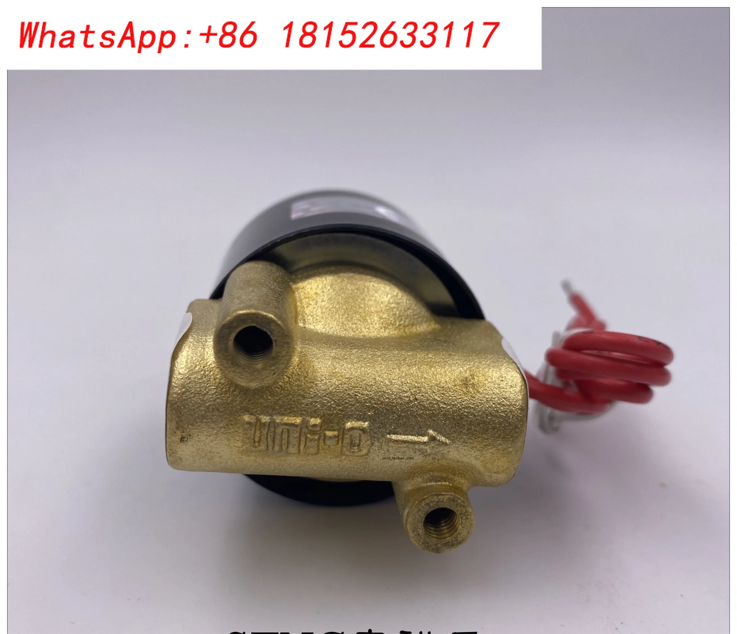 2 قطعة صمام الكهرومغناطيسي UD-8/H فوق صمام المياه ، صمام زيت الغاز ، صمام درجة الحرارة العالية 2W025-08 MM