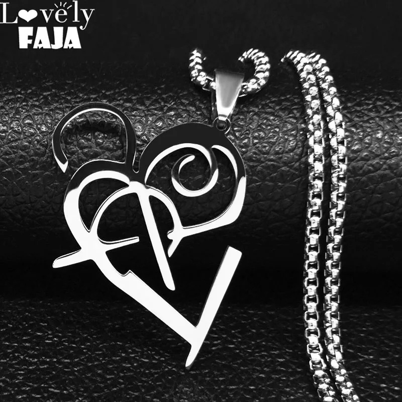 The Singer From the Rock Opera Mozart Stainless Steel Necklace Women/Men Silver Color Chain Necklaces Jewelry gargantilla N3120S