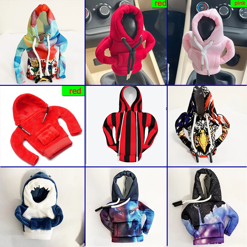 

Shift Lever Collars Hoodie Knob Hoodies Car Gear Shift Knob Cover Change Lever Sweatshirt Hoodie Gear Shift Knob ﻿Universal