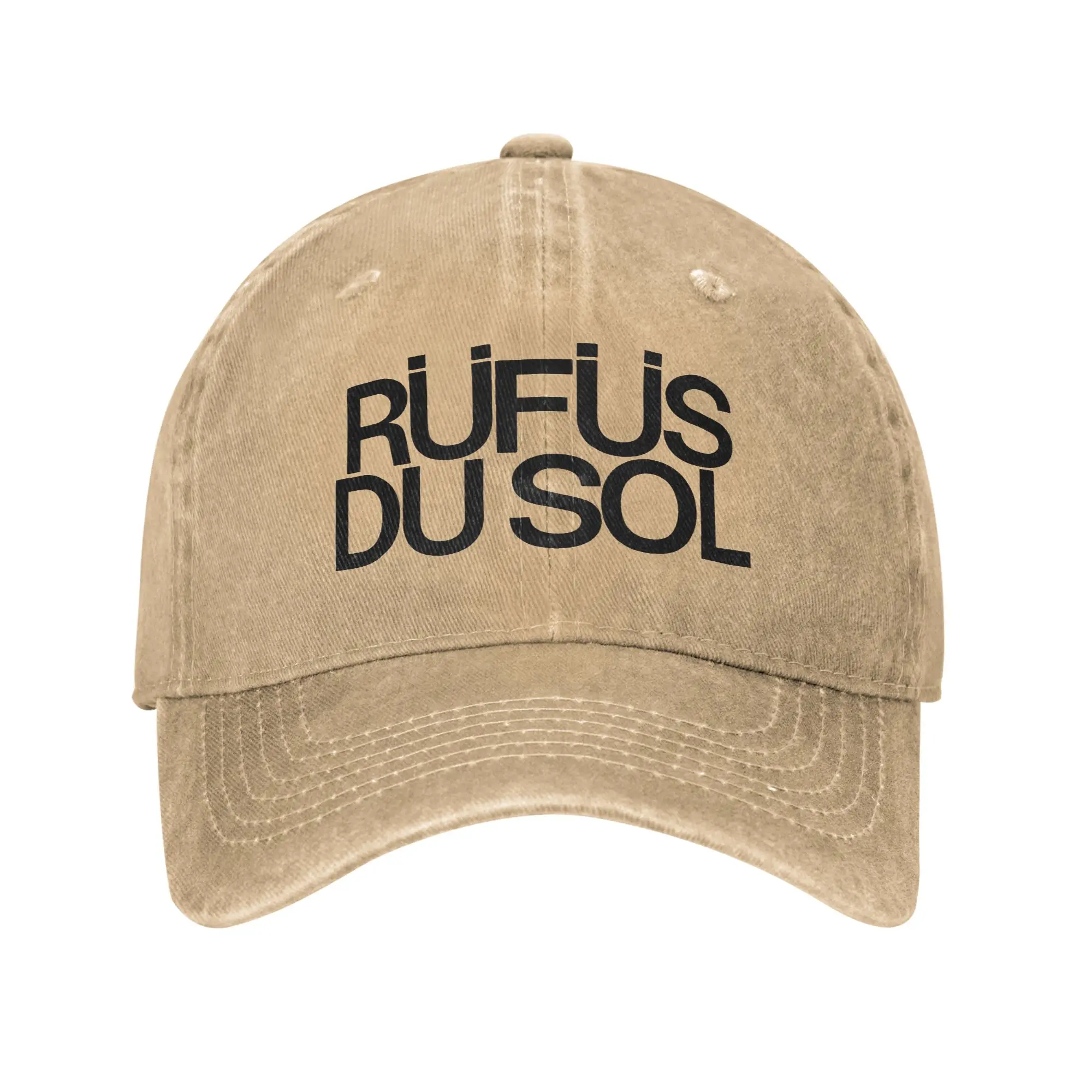Rufus Du Sol 2026 Concert Print Cap For Unisex Cotton  Trucker Hat Lerisure Headwear Baseball Cap Adjustable