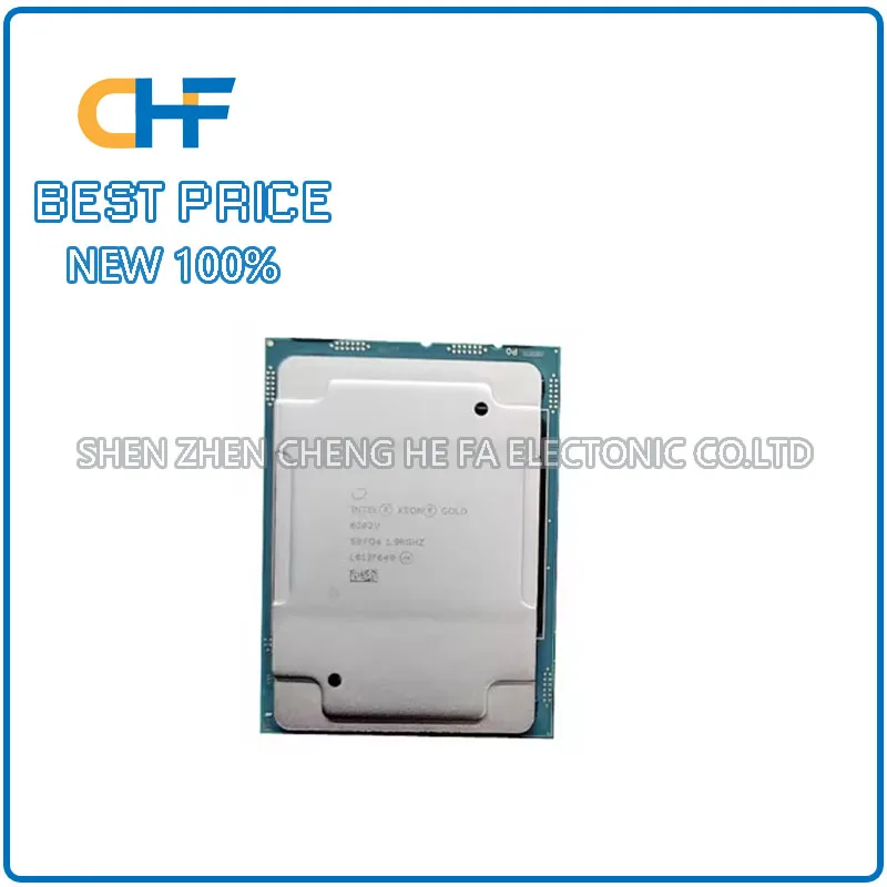 

6262V 24 Core 48 Thread 1.9GHz 135W 33MB LGA3647 for C621 interface CPU processor