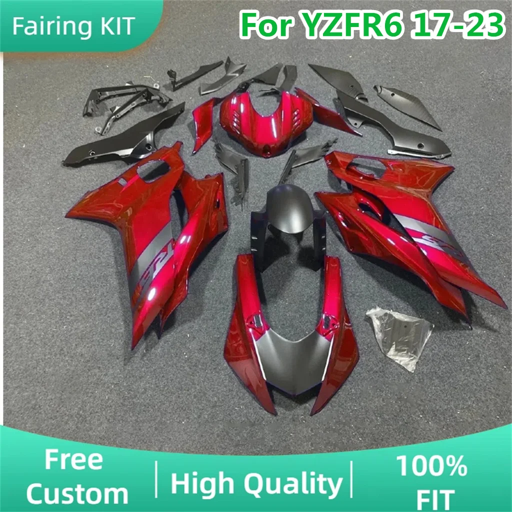 Motorcycle Fairing Kit ABS Plastic Body Injection Bodywork Bodykits for YAMAHA YZF 6R 600 2017-2023 YZF-R6 17 18 19 20 21 22 23