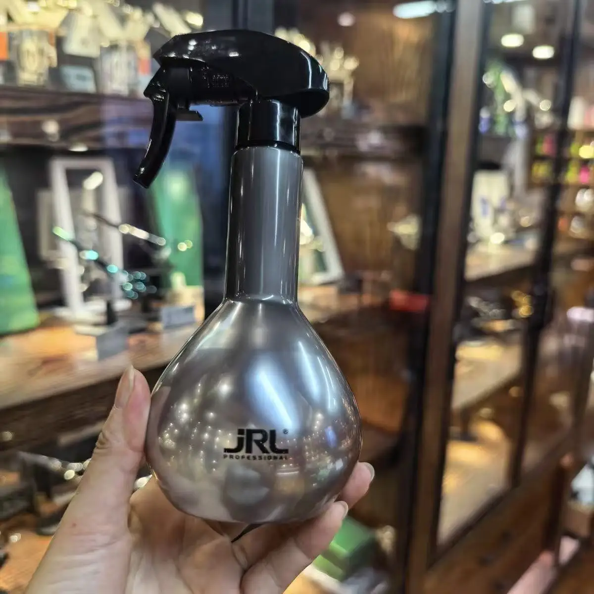 JRL Professional Hair Spray Bottle High Pressure Fine Mist Sprayer Reusable Water Bottle for Barber Salon Hair Styling