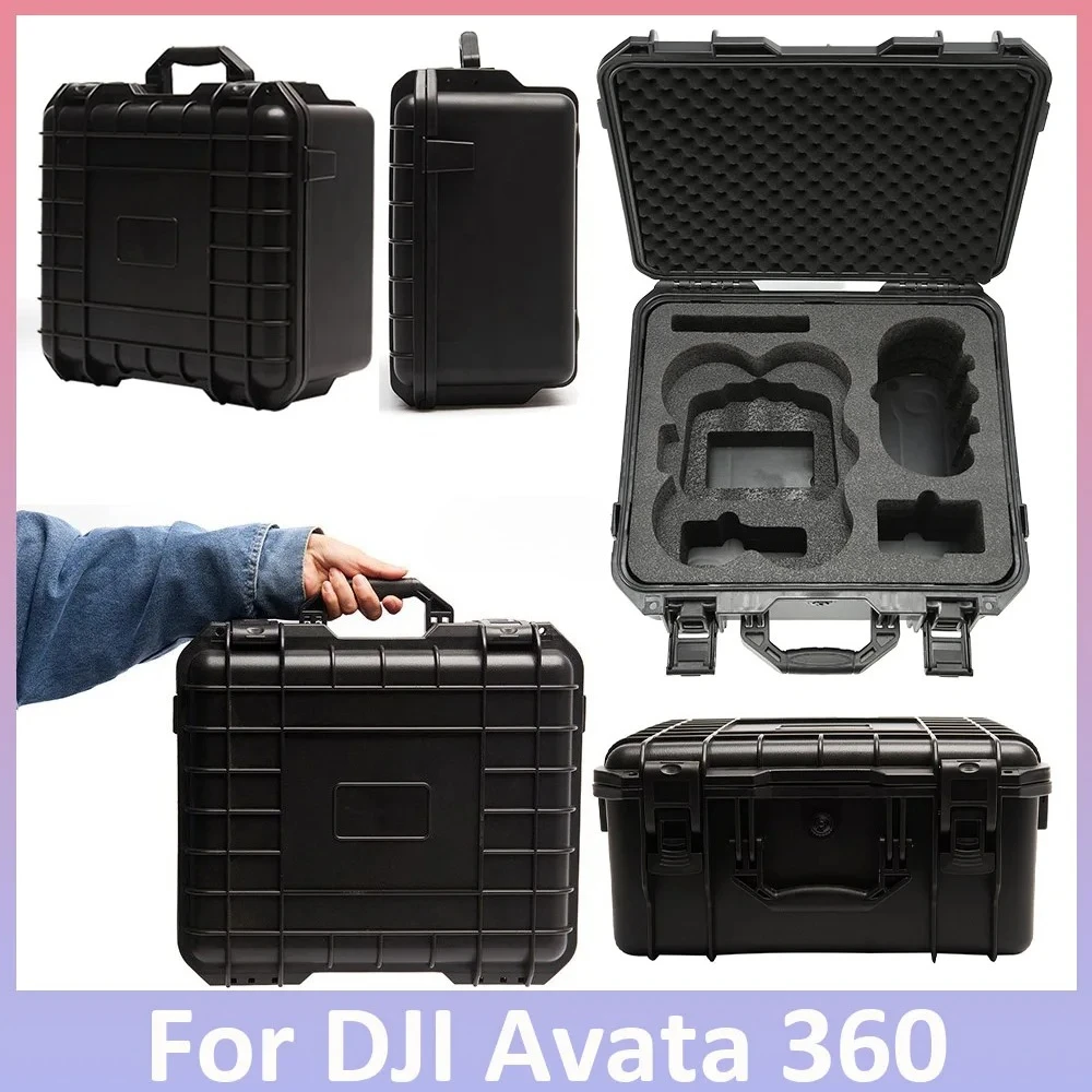 

Водонепроницаемый взрывозащищенный кейс большой емкости для DJI Avata 360: сумка-чехол для хранения с защитой от падений, аксессуары для дронов