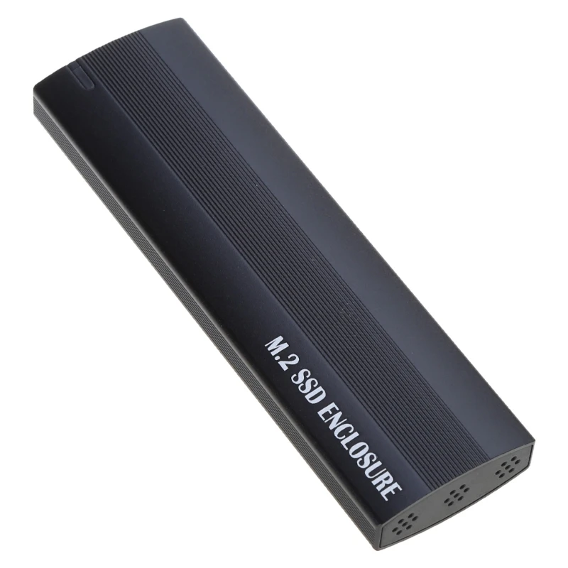 อลูมิเนียม M.2 NVMe SSD กล่อง USB 3.1 10Gbps Fast Adapter สำหรับ Rapid เชื่อมต่อ Simple Assembly