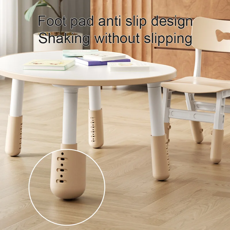 Children Plastic Table and Chairs Kindergarten Student Daycare Study Preschool Desk Bedroom Kids Furniture Sets Small Drawing
