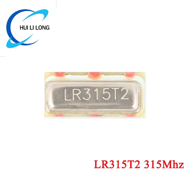 10pcs/lot LR315T2 315Mhz LR433T2 433Mhz SMD Crystal Oscillator Sound Table Quartz Resonator 7*3 3Pin 315.00 433.92 mhz