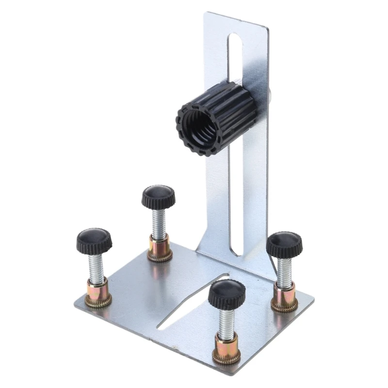 

652F Stainless Steel Wall Mounted Level Bracket Holder with Base for Accurate Measurements Builders and Electricians
