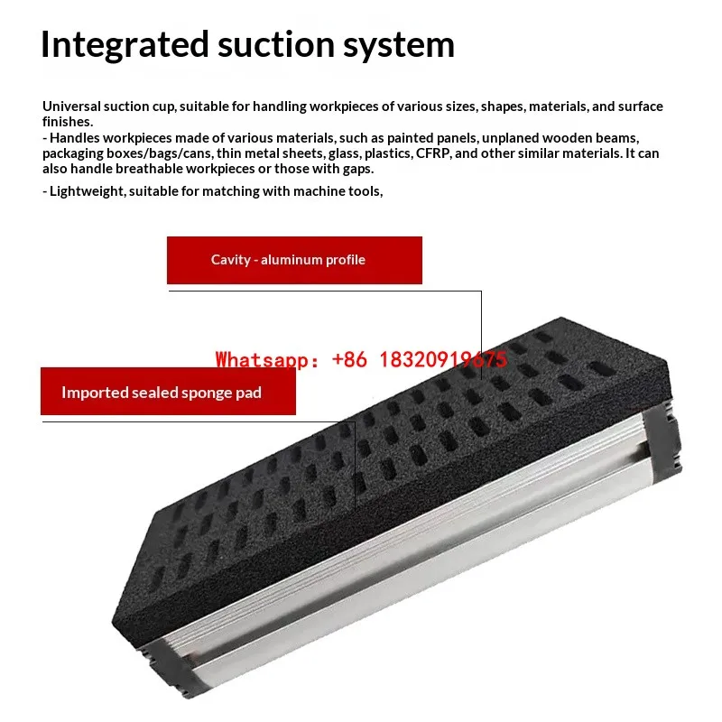 Cyclmotion CNC Industrial automation robotic arm rectangular wooden board carton palletizing using sponge vacuum suction cups