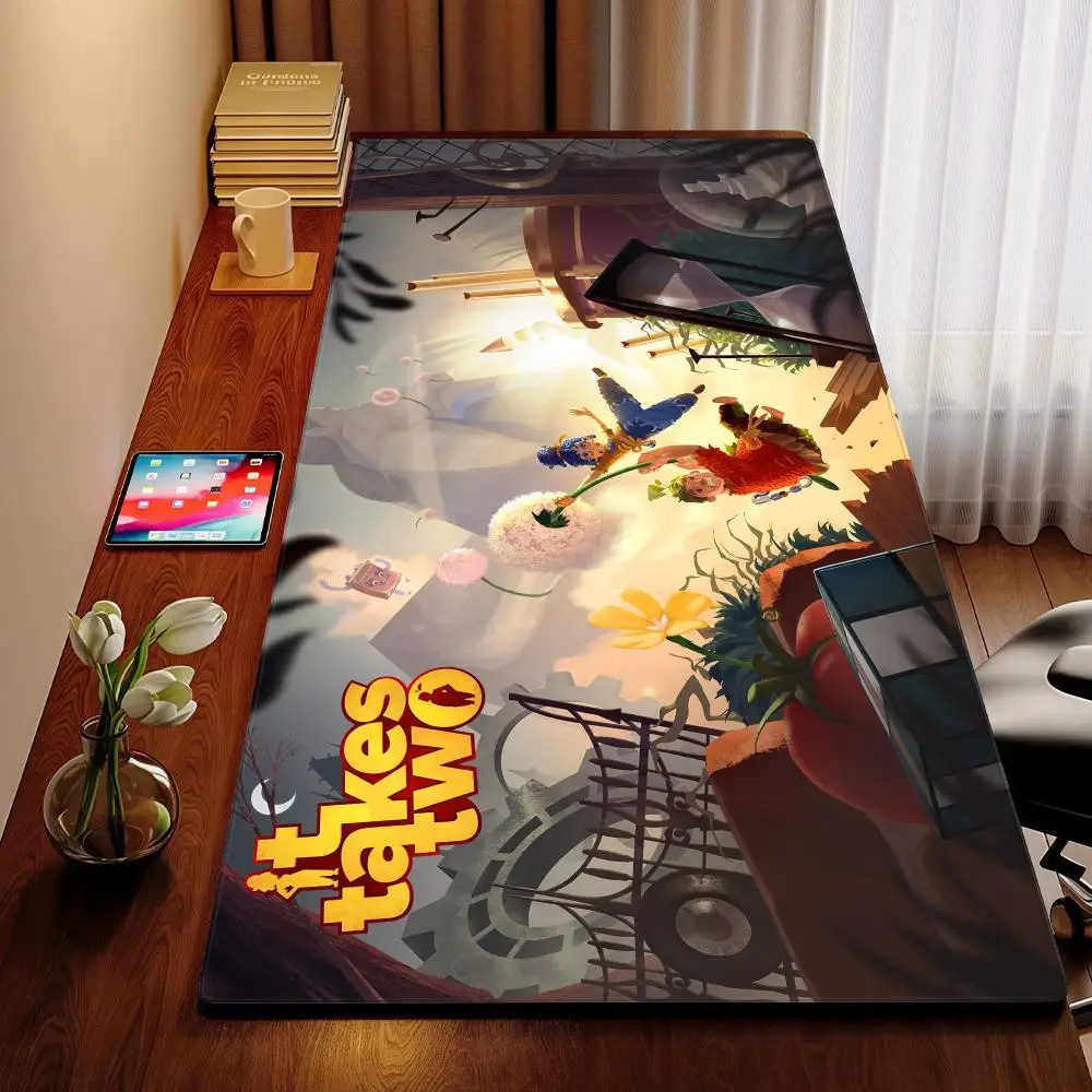 It Takes Two Mouse Pad MouseMat XXL Computer Accessories Large Keyboard Laptop Table Pad The New Product Gamer Gaming