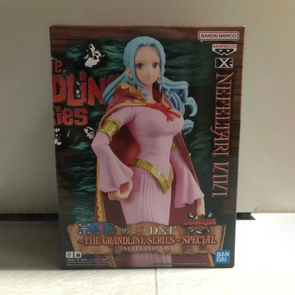 In Stock Original Bandai Spirits Banpresto The Grandline Series One Piece Nefertari Vivi Anime Figure Action Figure Garage Kit