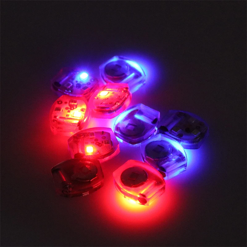 10Pcs Shoe Light Movement Collision Glow Electronics Lamp Accessories Vibrating Light Shoes Parts