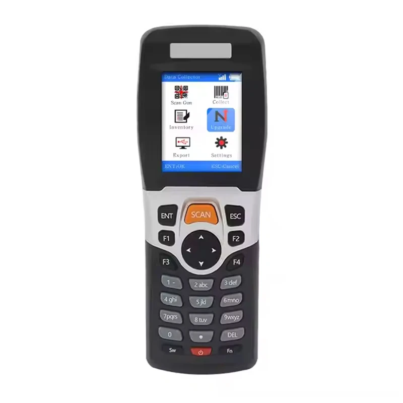 1D 2D CCD USB Wireless 2,4G Barcode Scanner Daten Sammler Lager Handheld Terminals QR Code Leser PDA