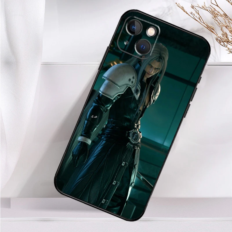 Final Fantasy Sephiroth Case For iPhone 14 13 12 11 16 15 Pro Max Mini Cover X XR XS 8 7 14 16 15 Plus Accessories