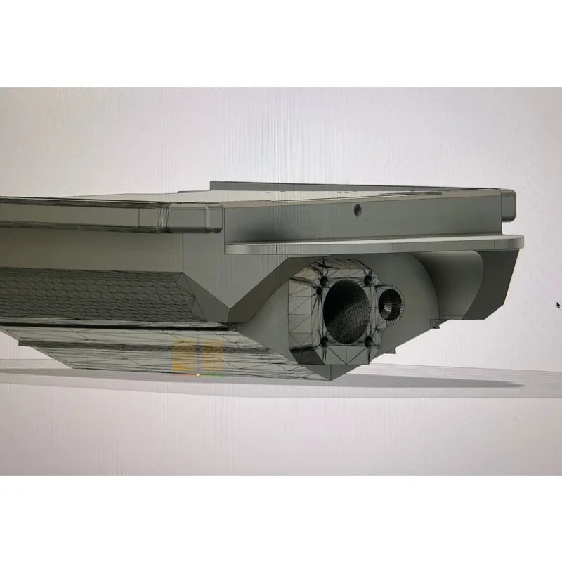 M-Jet-35 Pump-Jet Powered Metal Propeller RC Patrol Boat Water Jet 3D Printed Custom Kit DIY Model Ship Length 85cm ABS PETG PLA