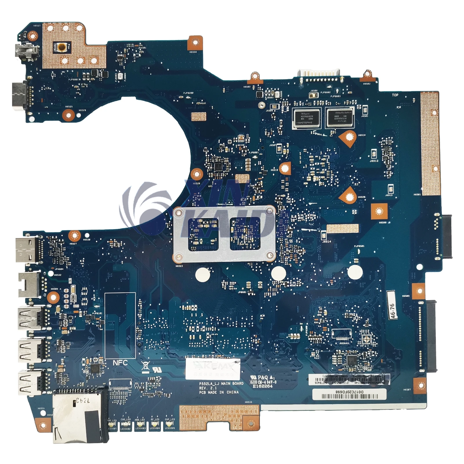 Imagem -04 - Mainboard para Asus P552l Pro552l P552lj P552la i3 i5 i7 5ª Geração Cpu Gt920m Teste 100 P552la _ lj