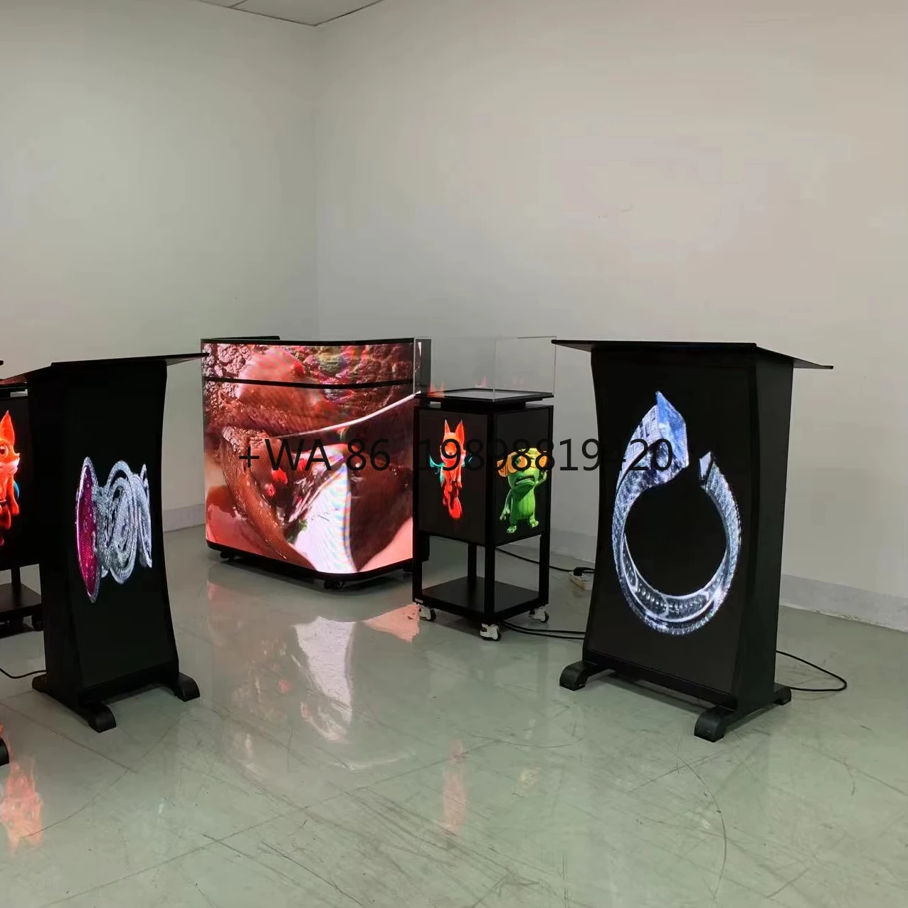 Hot Sale Stage Flexible  Indoor LED Video Advertising Display 3840Hz Refresh Rate 800cd Brightness