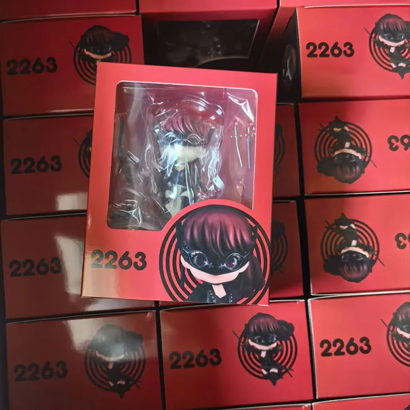Q-Version 2706 Akechi Goro 989 Amamiya Ren 963 Sakura Futaba 2263 Kasumi ‌ Figur-Set PERSONA Spiel Bewegliche Modellpuppen Spielzeug Geschenk – Detail 1