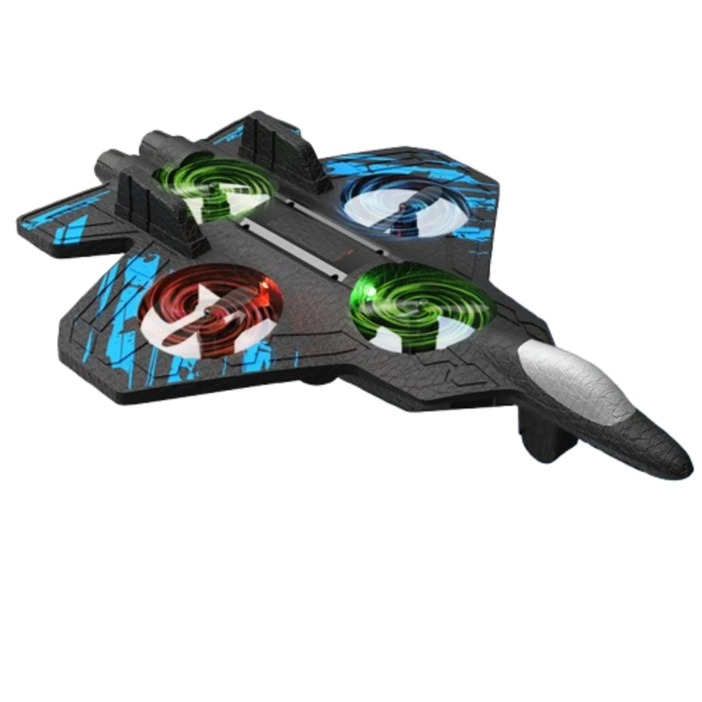 EPP Foam Remote Control Foam Fighter Rechargeable 2.4G Stunt Four Motor Helicopter Durable Portable RC Hobby Jet Plane