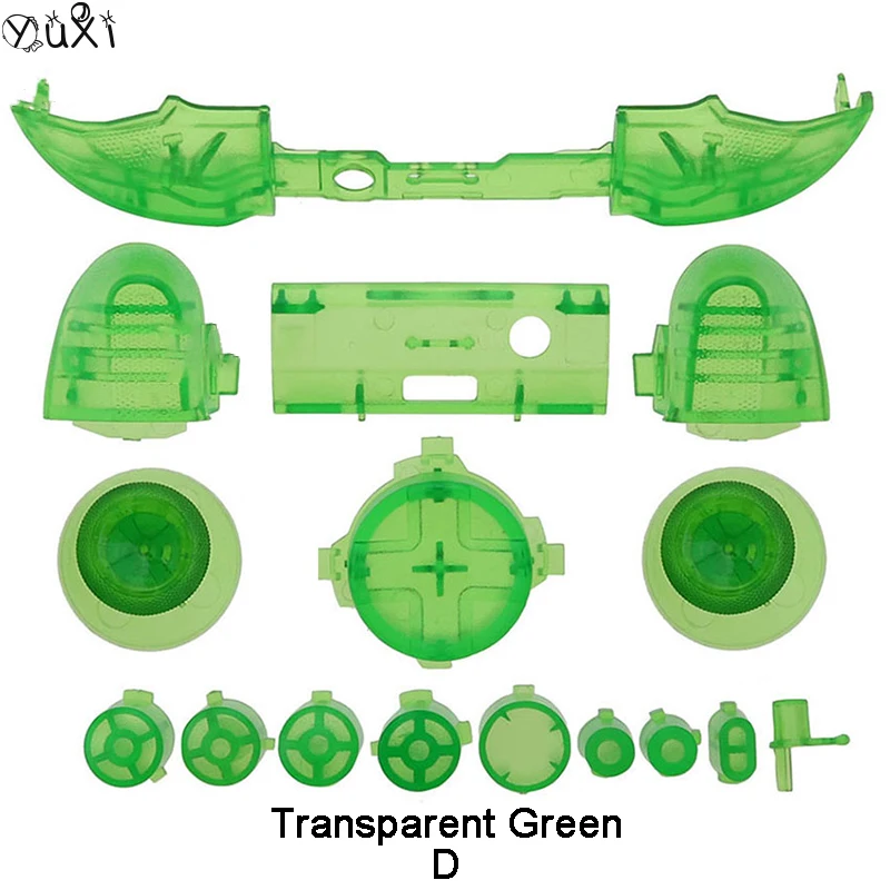 YuXi Xbox 시리즈 X / S 수리 액세서리 게임 RB LB RT LT 트리거 버튼 모드 키트, 전체 버튼 세트 핸들 유지 보수, 1 세트