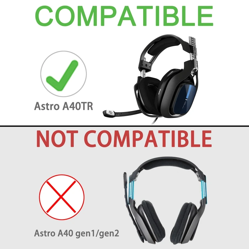 Thoải Mái Miếng Đệm Tai Protein/Lưới/Dép Nỉ Nút Tai Nghe Bằng Gối Tai Nghe Dành Cho Astro A40TR Tai Nghe Bao