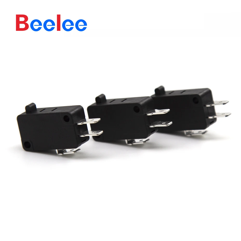 50PCS Beelee 27.8*2.9mm SMT Micro Switch 3 Pin Latching Micro Switch