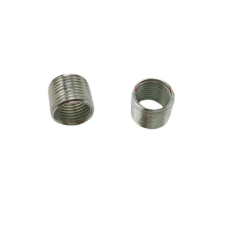 10pcs  M10x1mm teeth M6 to M10 M8 to M10 M10 to M12/M14 Inner Outer Threaded Hollow Tube Coupler Conversion Sliver Adapter Screw