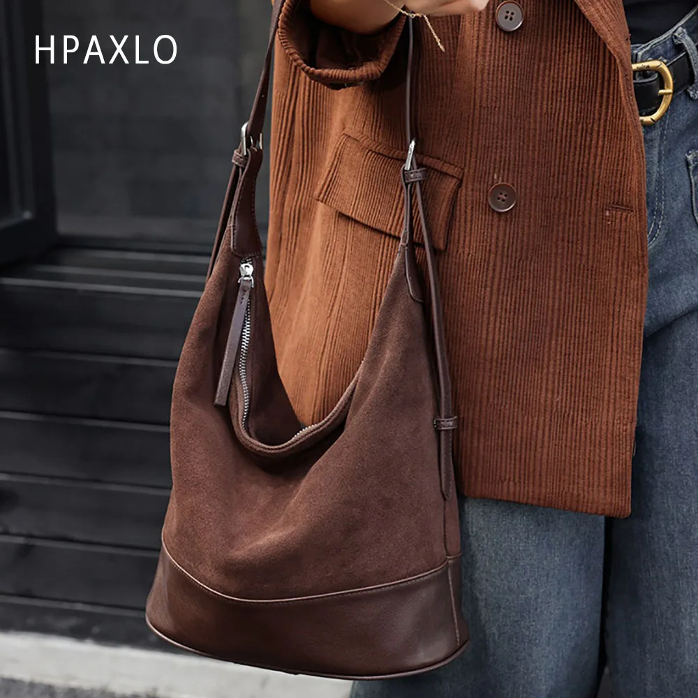 

Luxury Textured Leather Tote Designer Shoulder Crossbody Bag Versatile Office Bucket Purse Women Fashion Women's bag high end