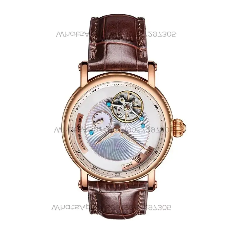 32565 Time Island Watch 1 Store Shanghai Men's Mechanical Watch Track Manual Tourbillon Hollow Luminous