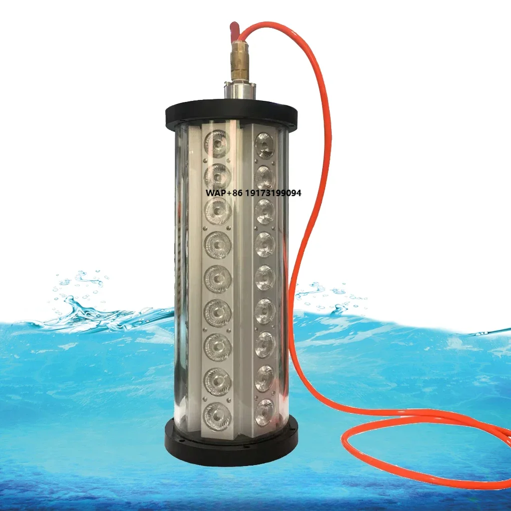 

1100W High Density Underwater Fishing Light 54 Lamps LED 510nm Green IP68 Marine Fish Attractor Cluster CE RoHS